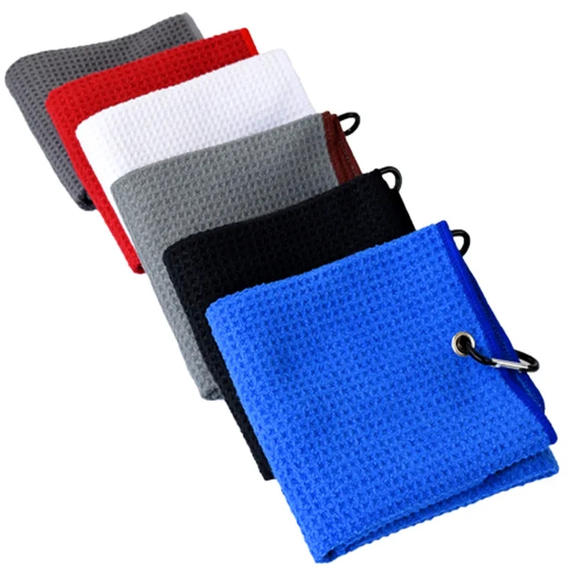 Microfiber Waffle Pattern Golf Towel 5