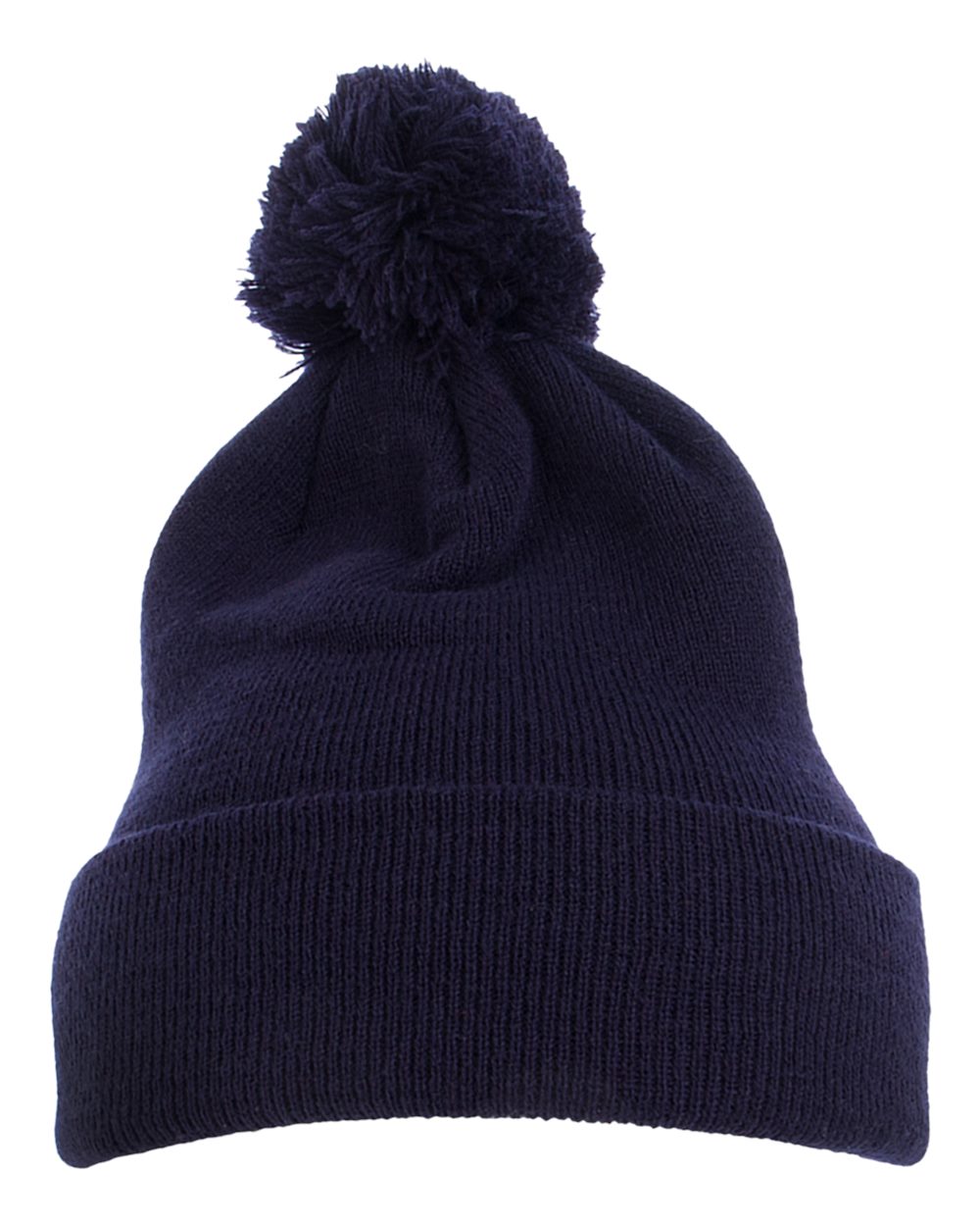 Pom-Pom Cuffed Knit Beanie - 1501P 9