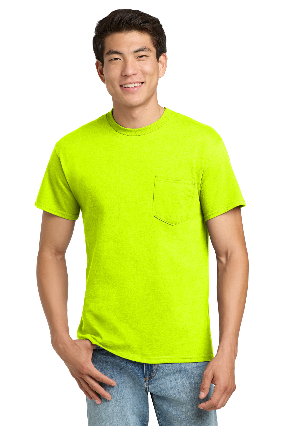 Gildan - Ultra Cotton 100% US Cotton T-Shirt with Pocket. 2300 62