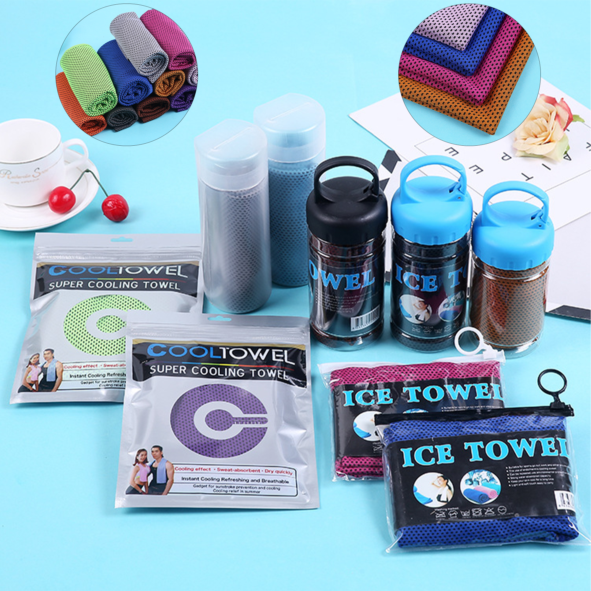 Full Color Soft Breathable Cooling Towel MEQ 50 2
