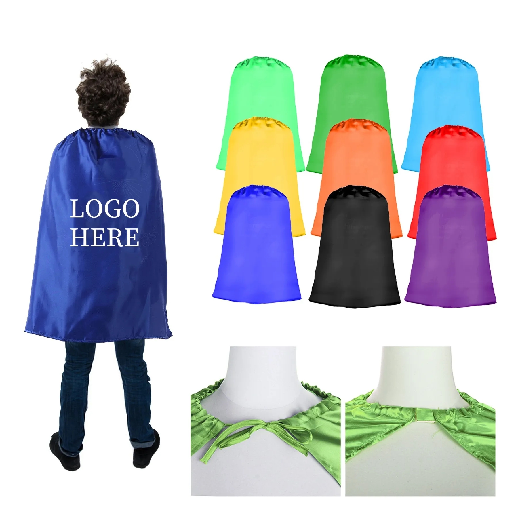 Youth Satin Superhero Cape 2