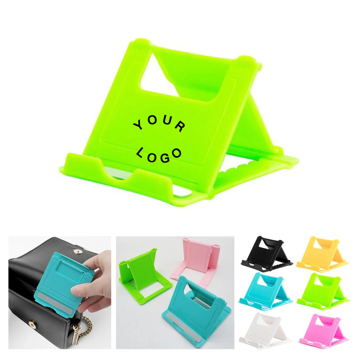 Polypropylene Folding Stand with Adjustable Viewing Angles 7