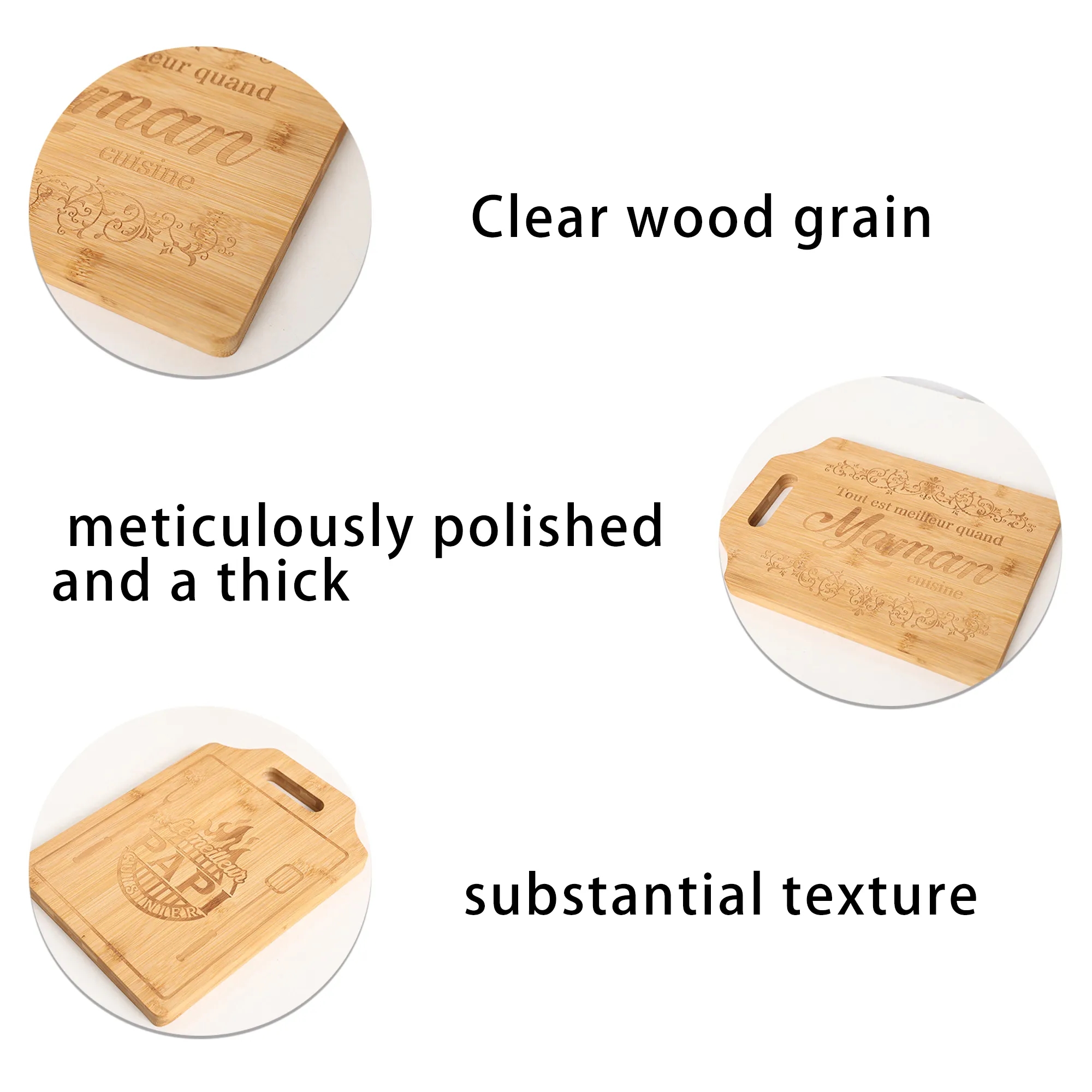 Natural Bamboo Cutting Boards 4