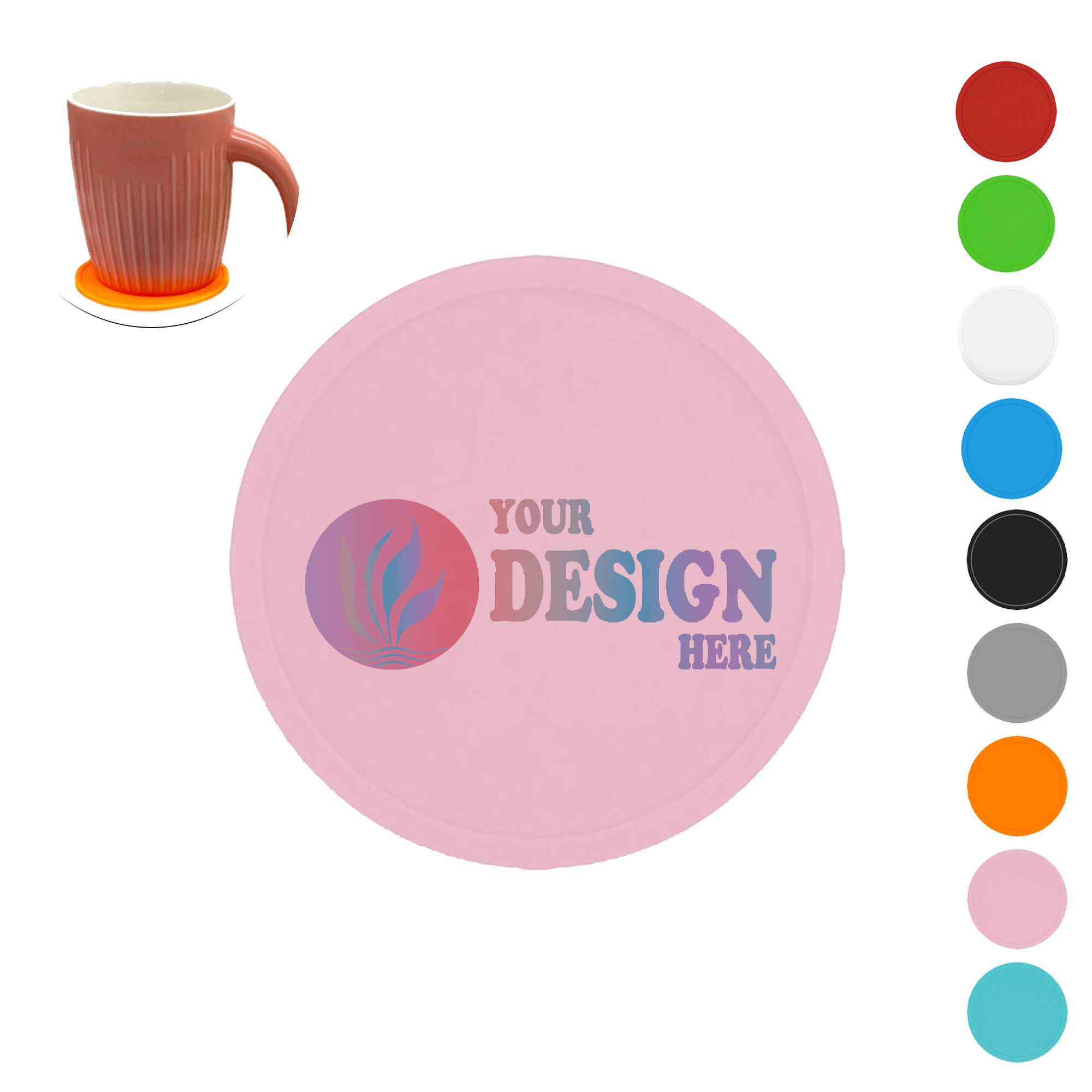 Custom Silicone Cup Coaster 3