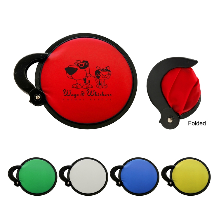 Nylon Foldable Hand Fans 12