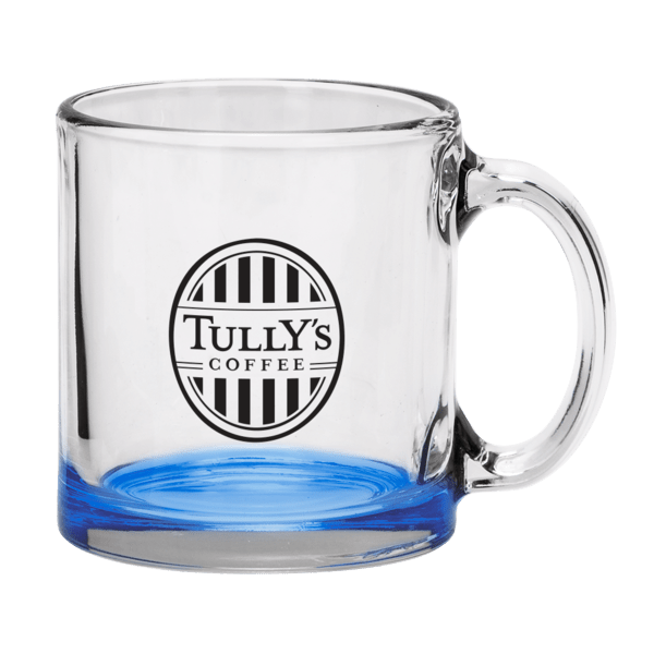 Red Eye 13 oz Libbey Clear Glass Coffee Mug 9