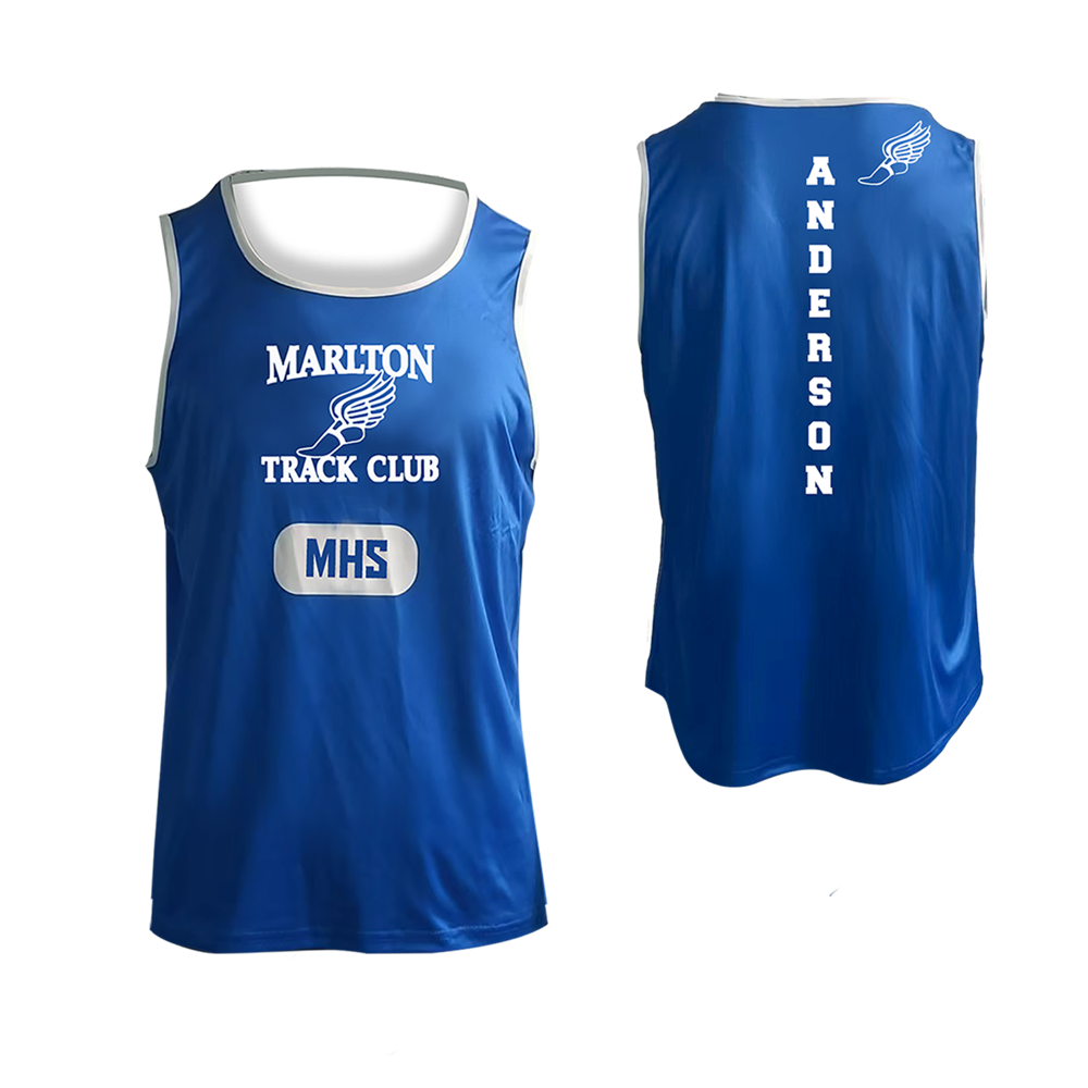Men's Pinhole Mesh T&F Sprint Jersey 3