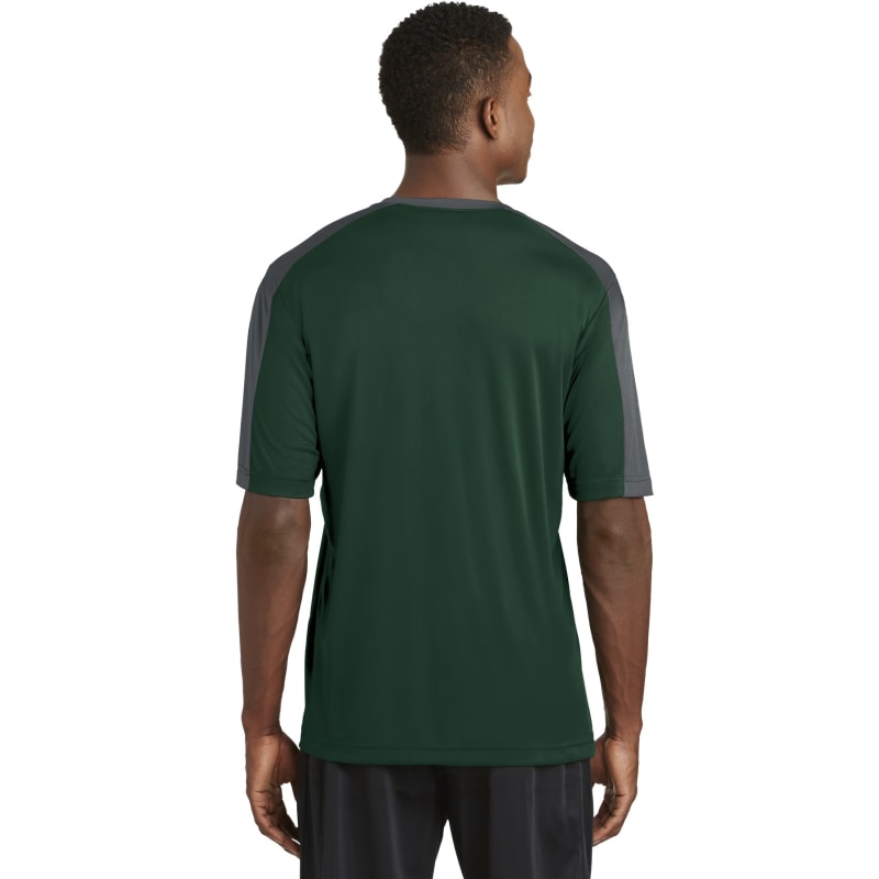 Sport-Tek PosiCharge Competitor Sleeve-Blocked Tee. 25