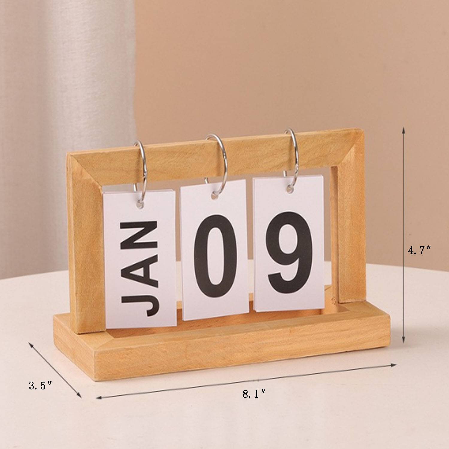 Minimalist wooden calendar 5