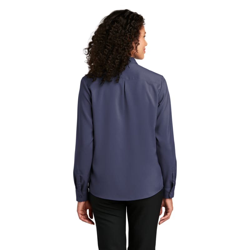 Port Authority Ladies Long Sleeve Performance Staff Shirt 8