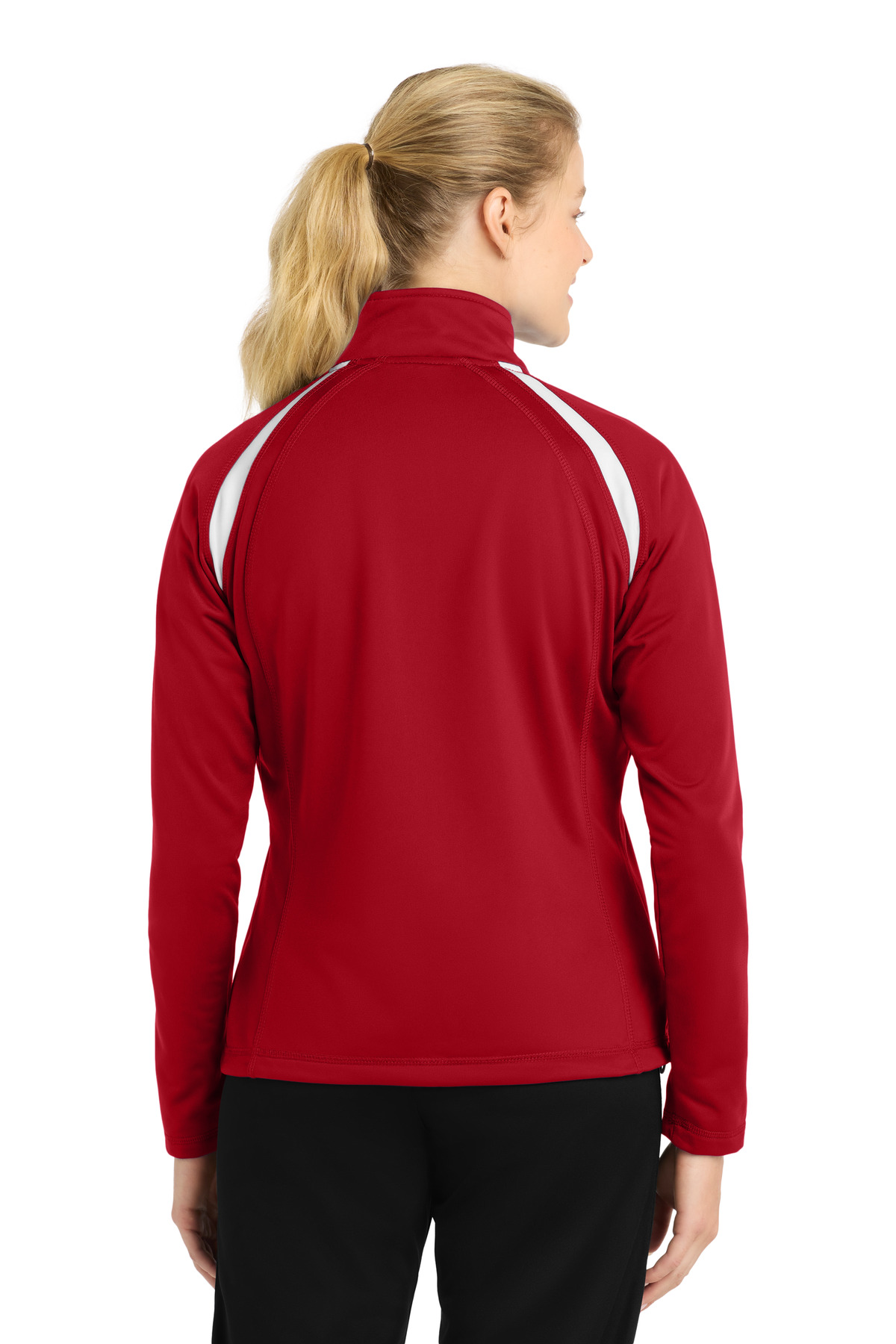 Sport-Tek Women's Tricot Track Jacket. LST90 11