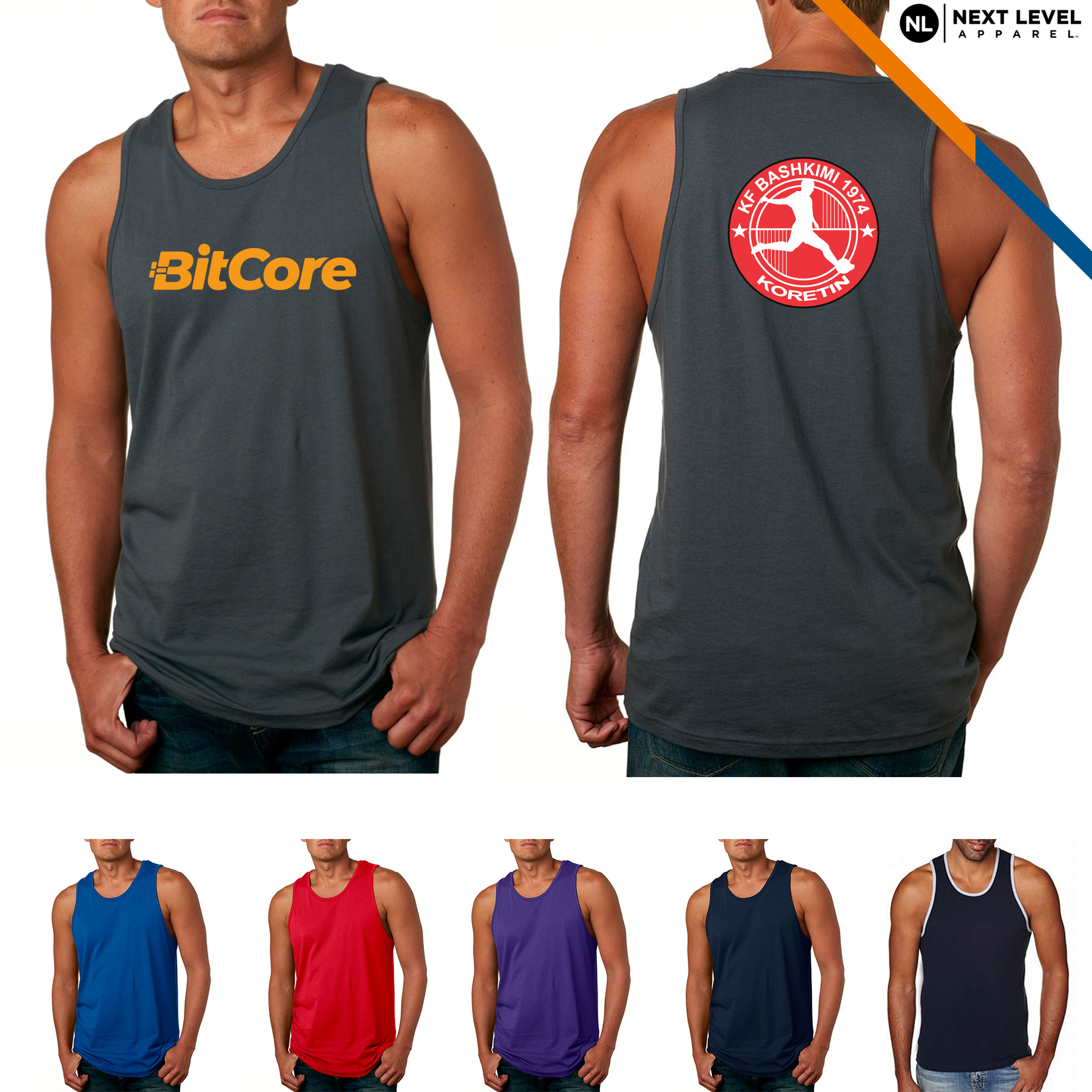 Next Level® Men's Jersey Tank Tops 2