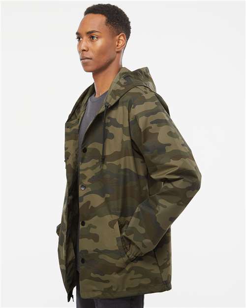 Men's Water-Resistant Hooded Windbreaker - EXP95NB 5