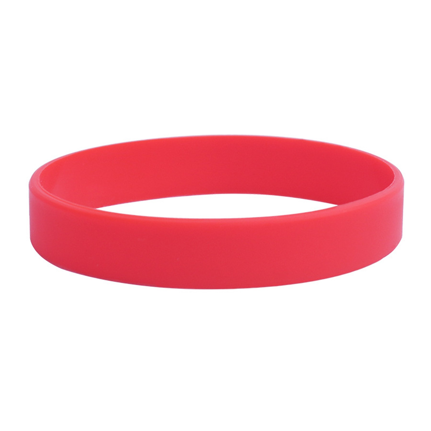 Simple Style Solid Color Silicone Bracelet 12