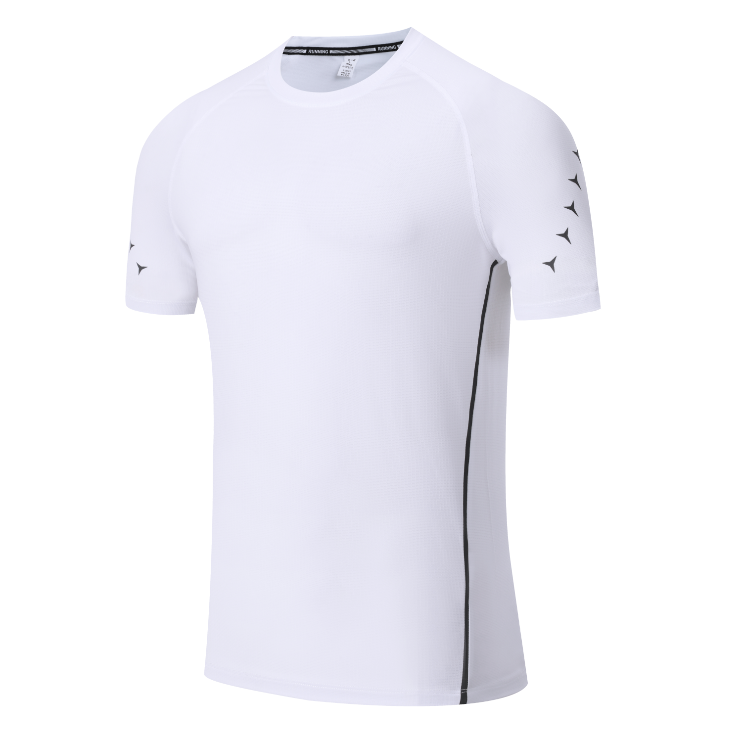 Men's Running Short Sleeve T-Shirt - Stock Style 12 17