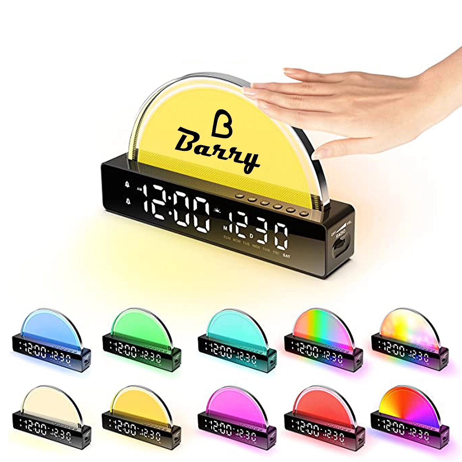 Led Sunrise Alarm Clock 2