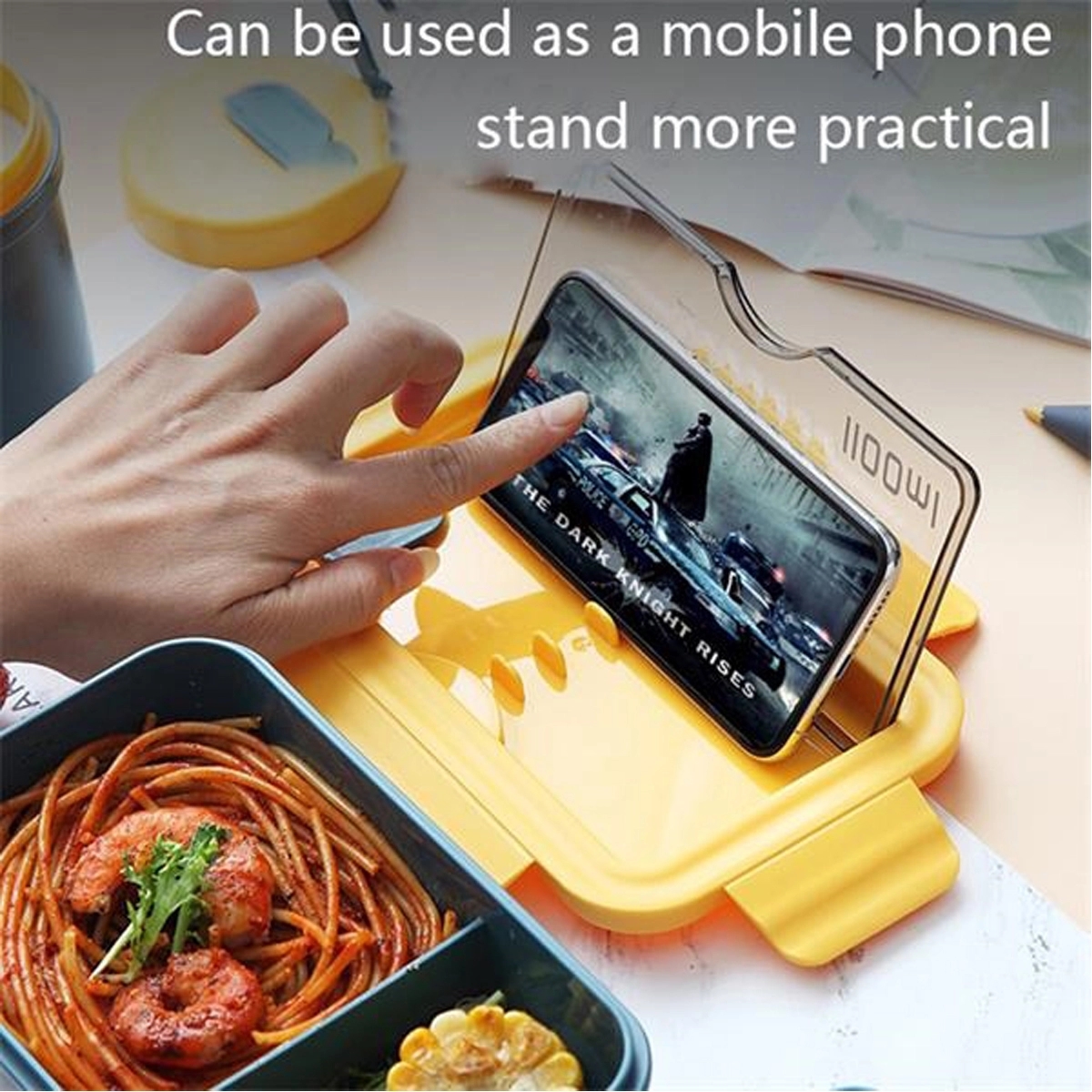 Portable 2 Layer Microwave Lunch Box 2