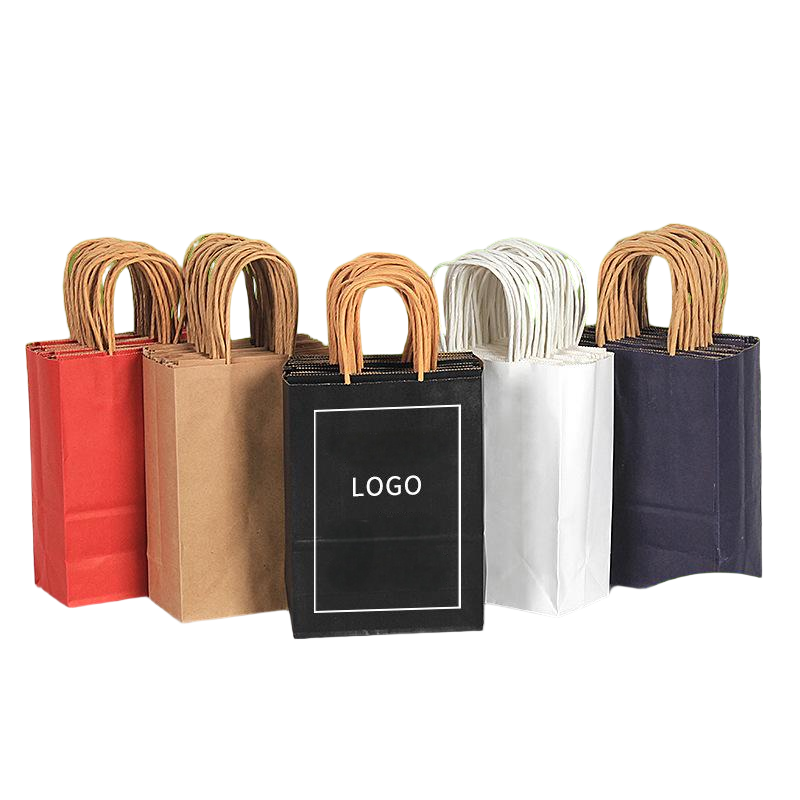 Recycled Kraft Paper Shopping Bag 4