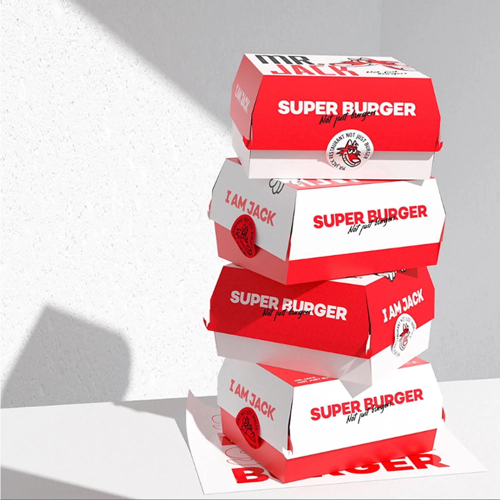 Disposable Paper Burger Box 10
