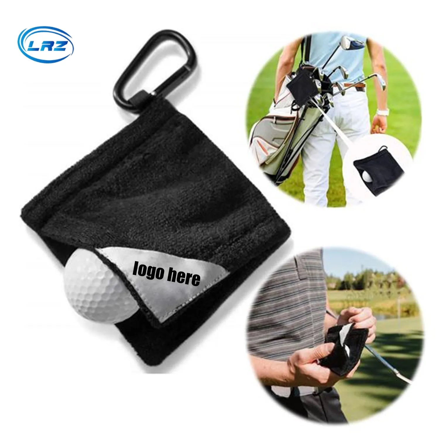 4 Inches Golf Ball Towel 2
