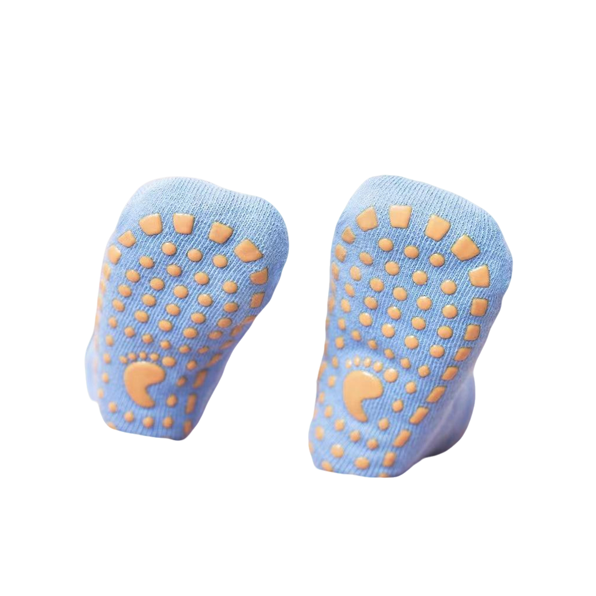 Non Slip Grip Pilates Yoga Sock 8.25" Length Adult Size 8