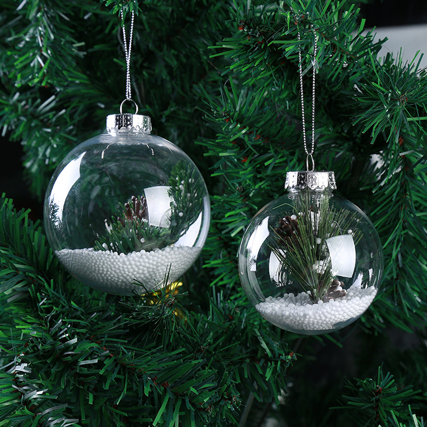 Clear Plastic Christmas Ball 5
