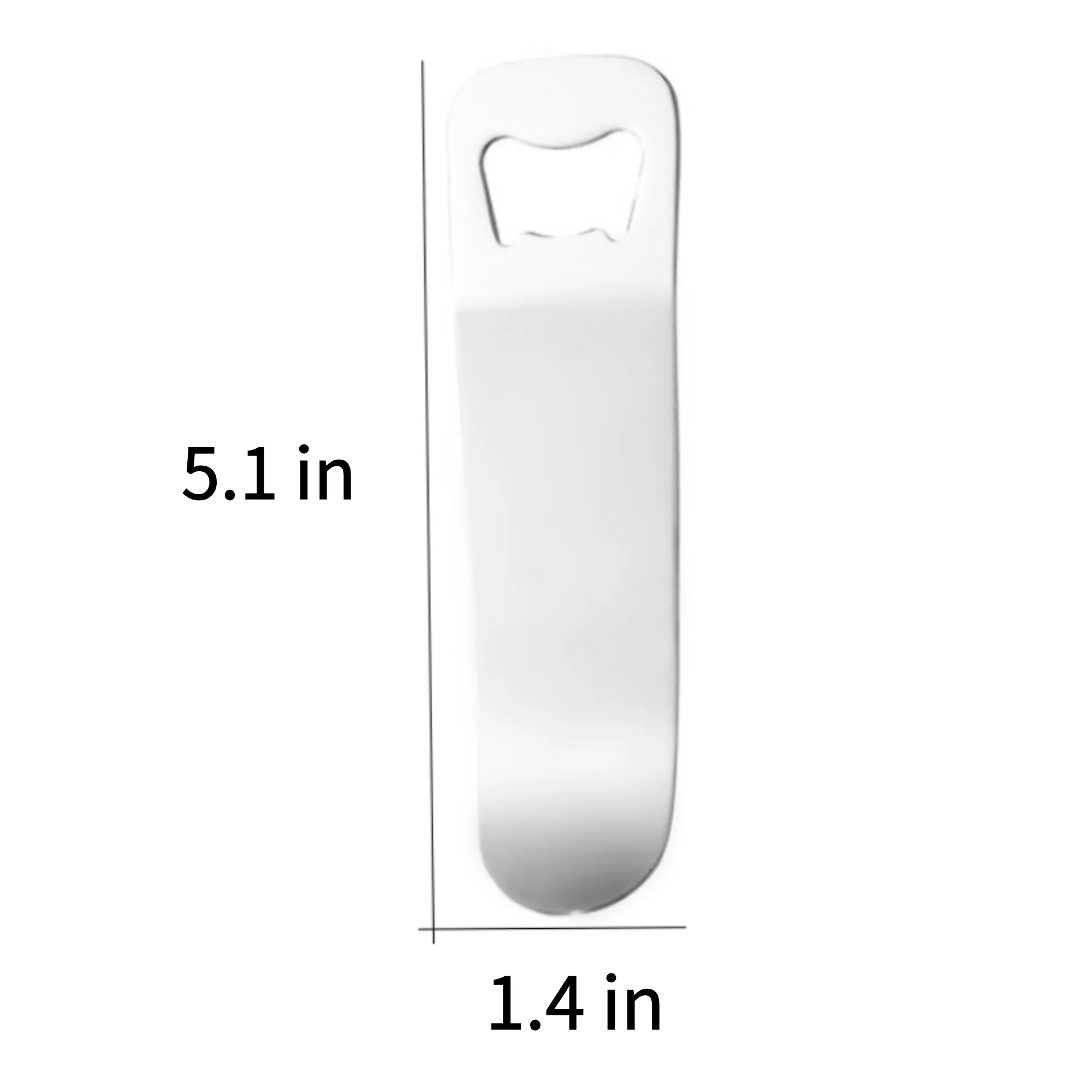 Slim Bottle Opener with Laser Engraving for Everyday and Eve 2