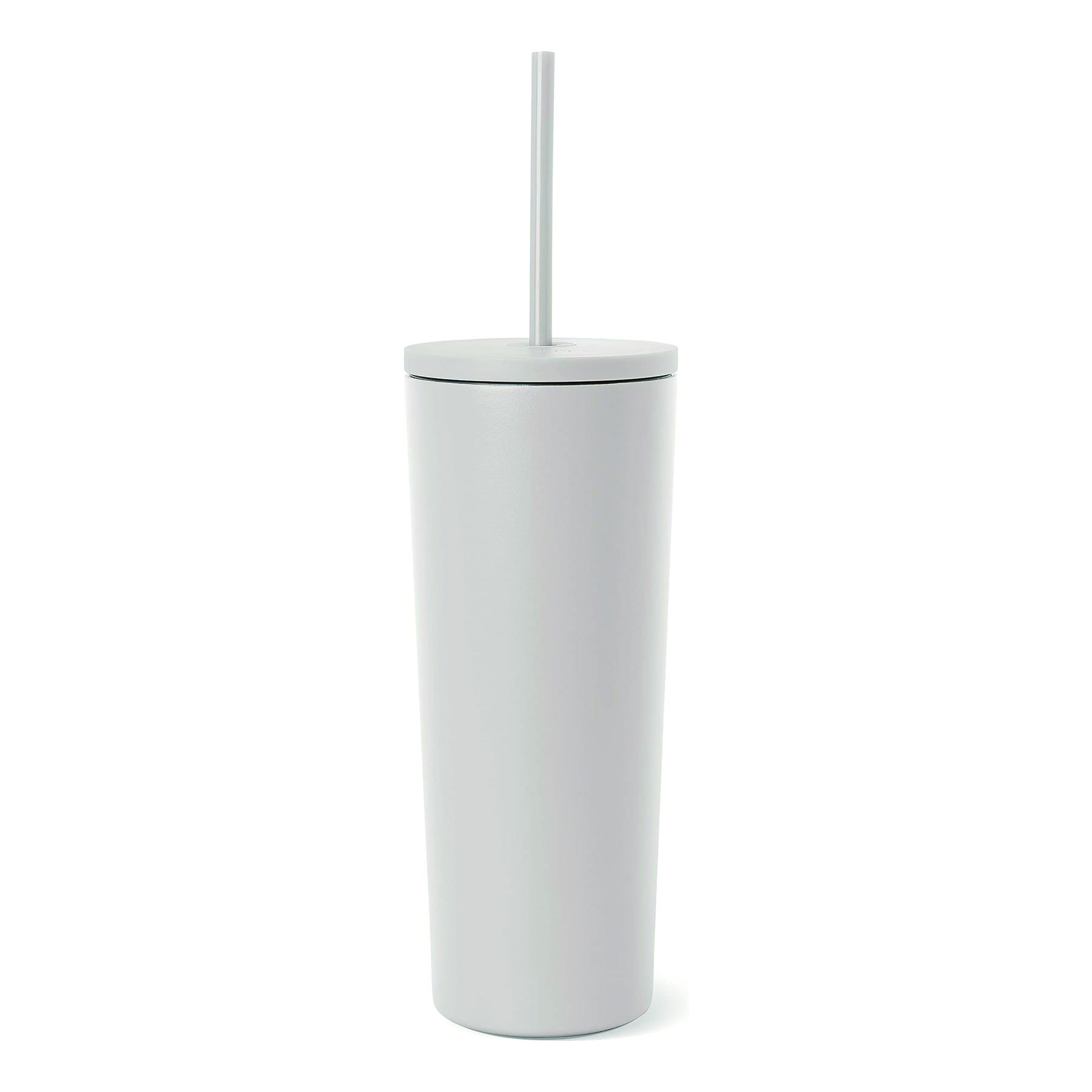 24oz Stainless Steel Coffee Cup with Straw 4