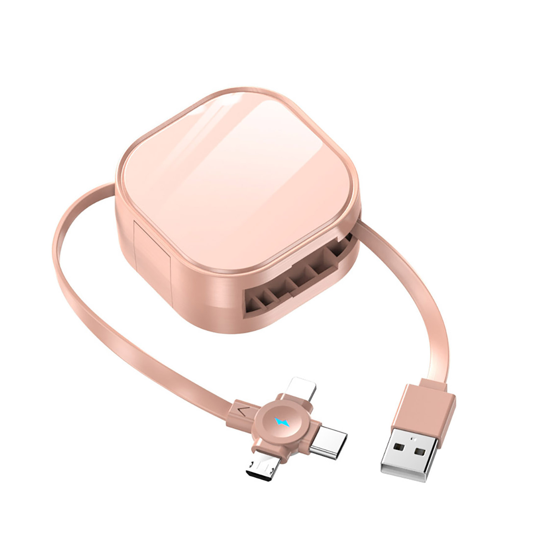 3 in 1 Retractable Mobile Phone Holder Data Cable 10