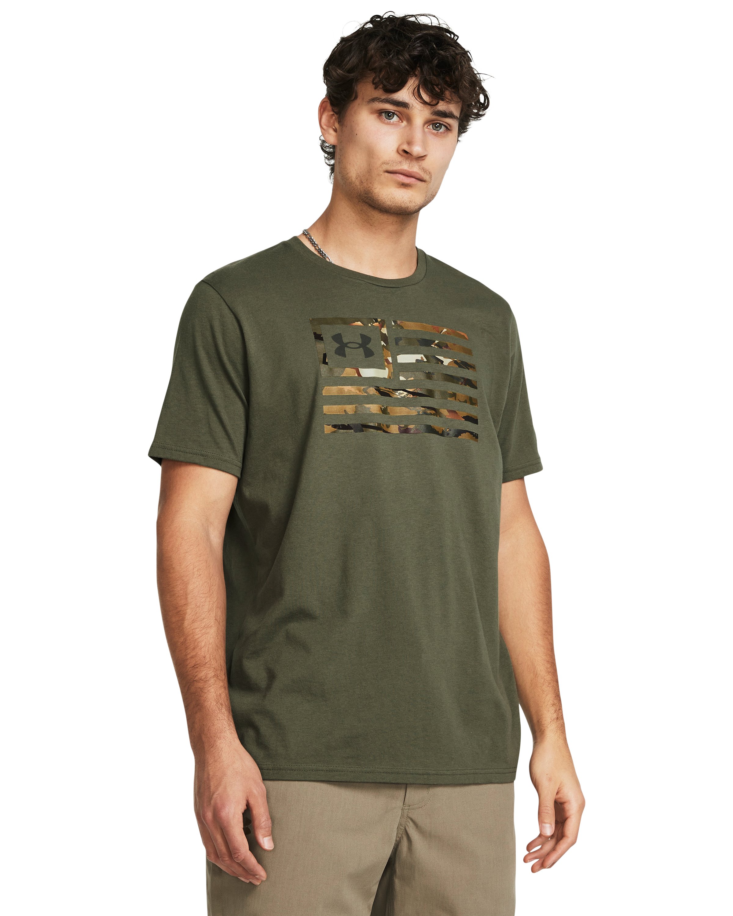 UA Freedom Flag Printed Men's T-Shirt 4