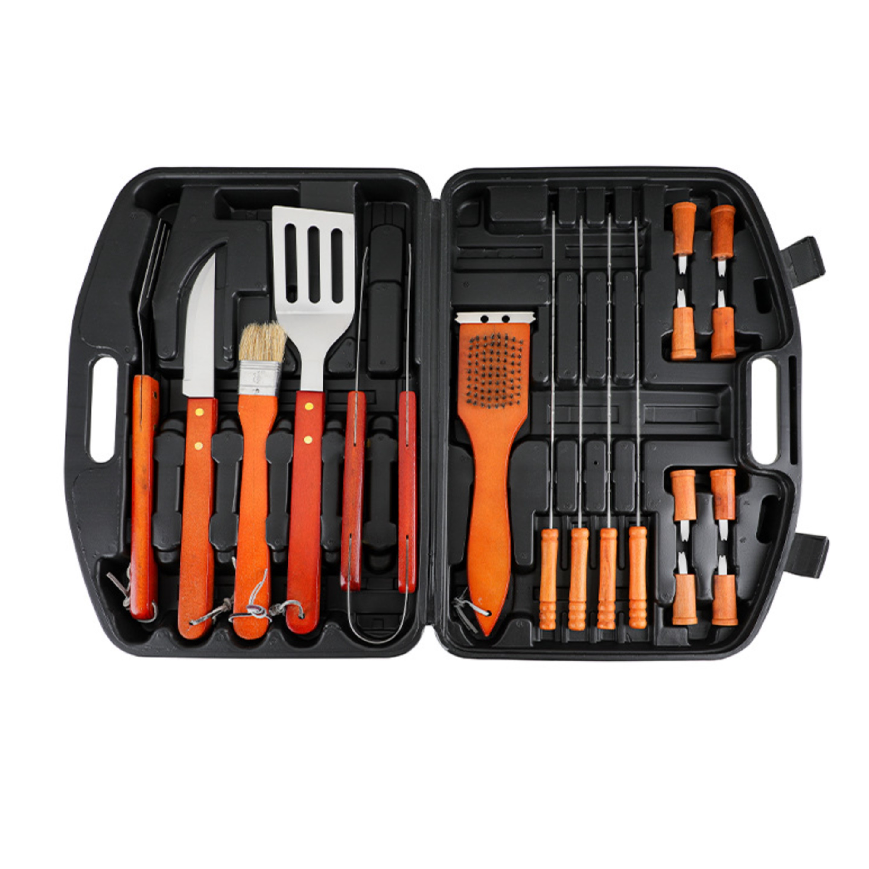 18-Piece BBQ Tool Set in Plastic Case - OCEAN 1