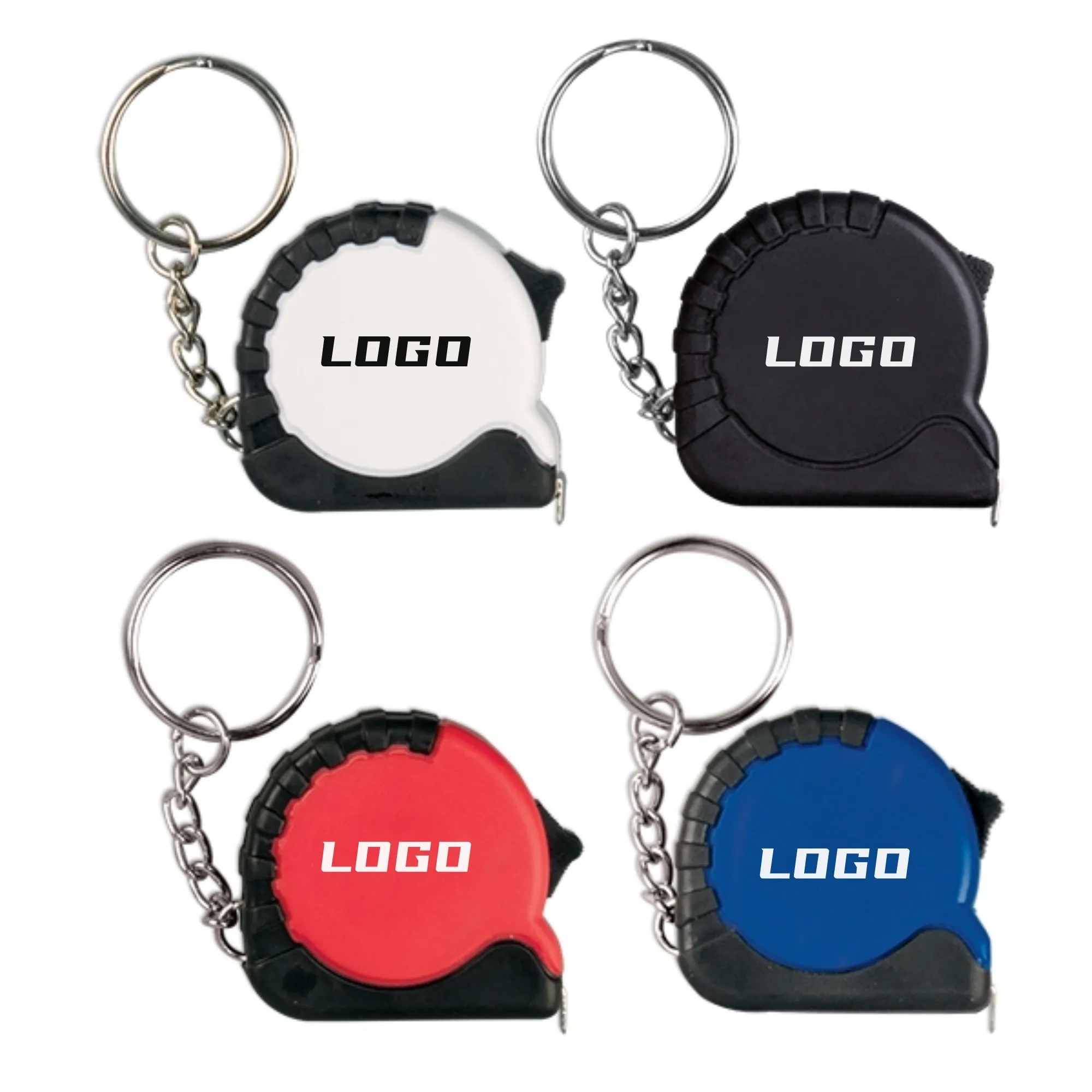 Full Color Mini Portable Tape Measure Key Chain 7
