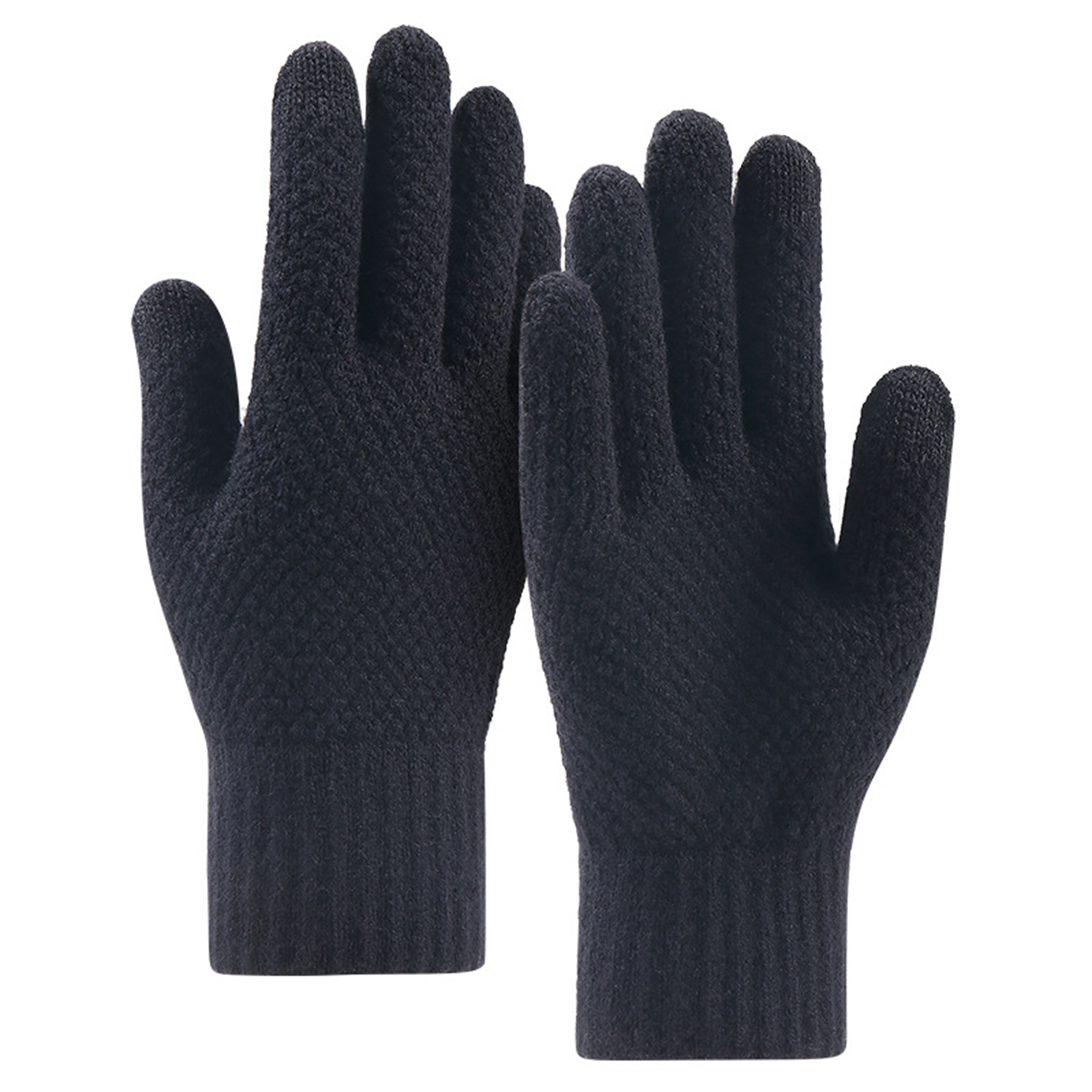 Winter Touchscreen Warm Fleece Lined Knit Gloves 3