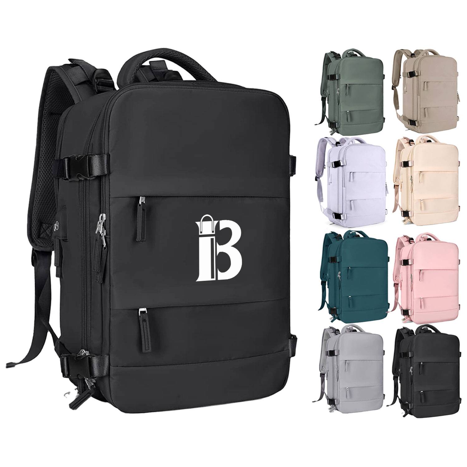 Multifunctional Large Waterproof Travel Backpack Carry On 1