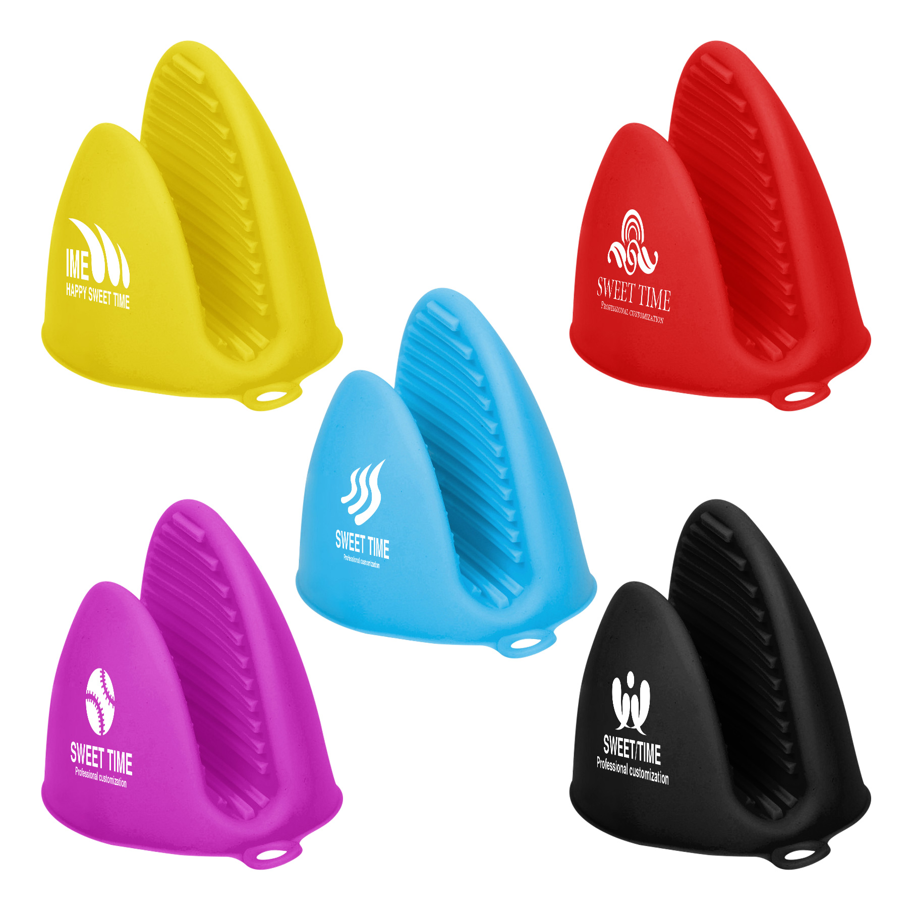 Silicone Oven Cooking Mitts 2