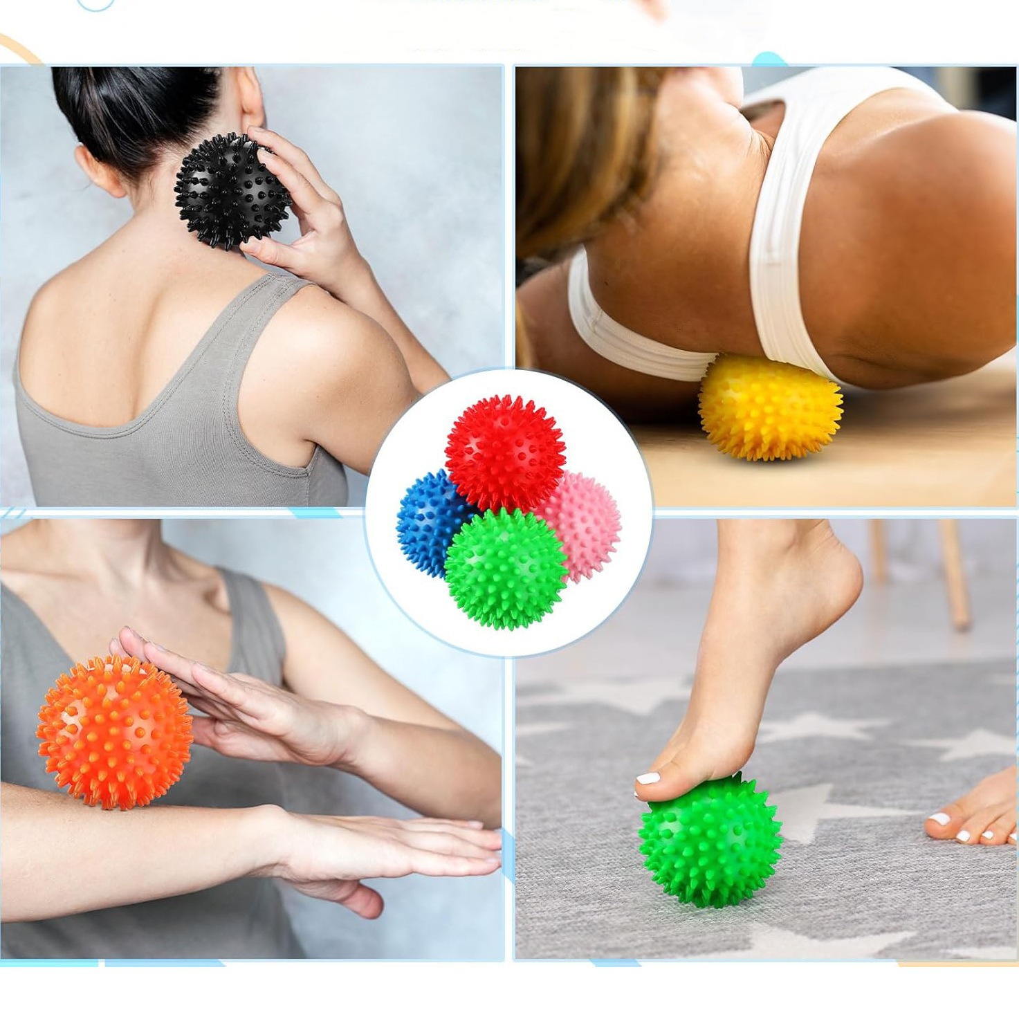 PVC Massage Yoga Ball 2