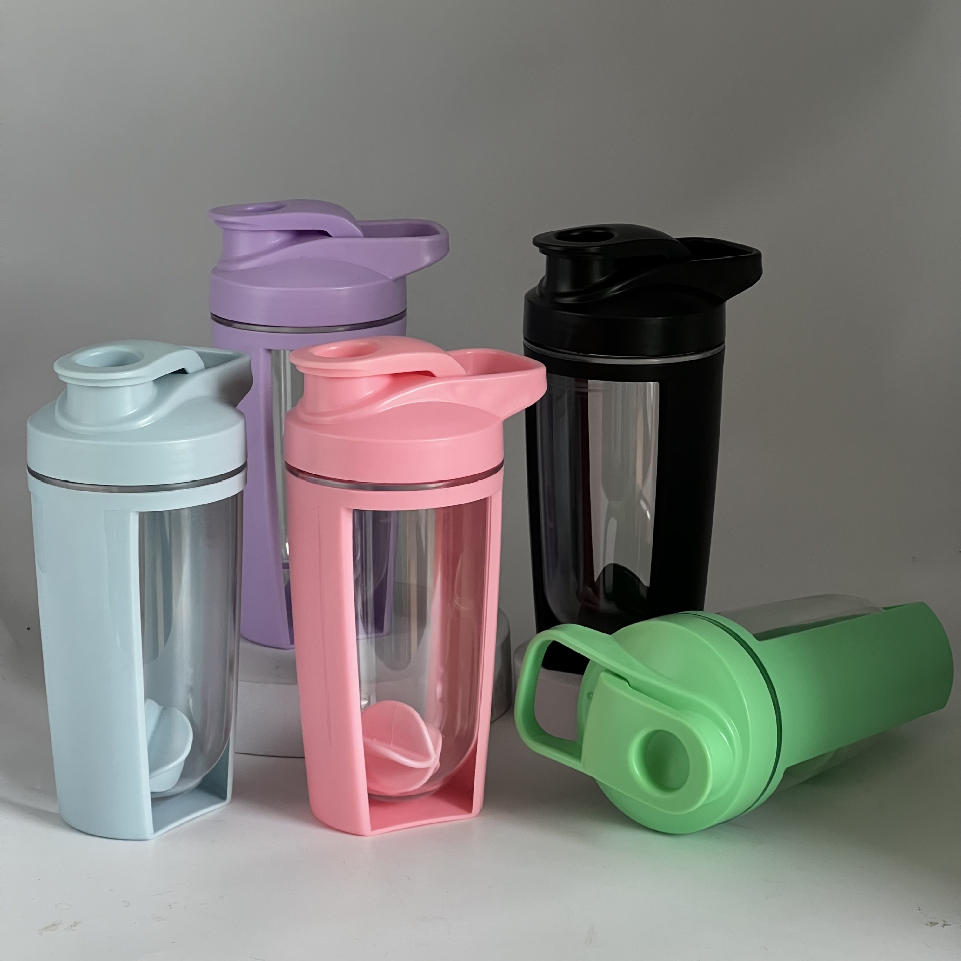 Plastic Sports Shake Bottle 7