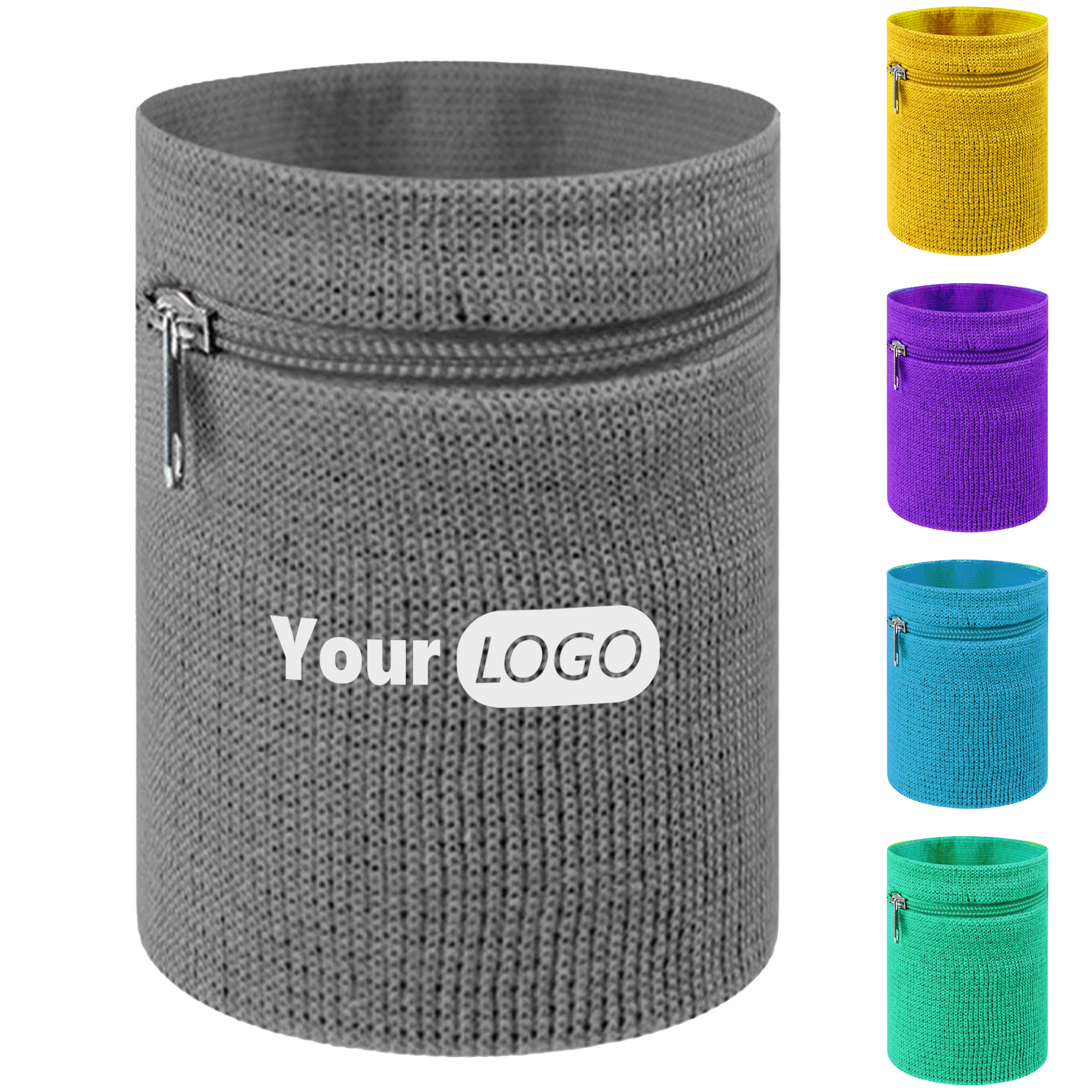 Other Fabric Logo-Ready Sports Wrist Wallet 2