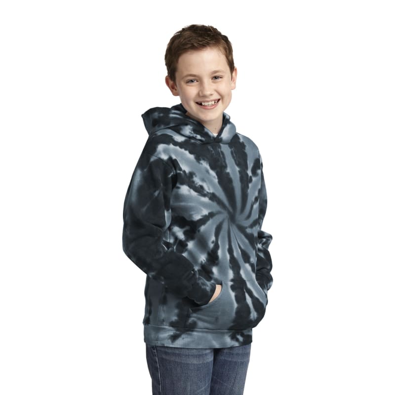 Port & Company Youth Tie-Dye Pullover Hooded Sweatshirt. 22