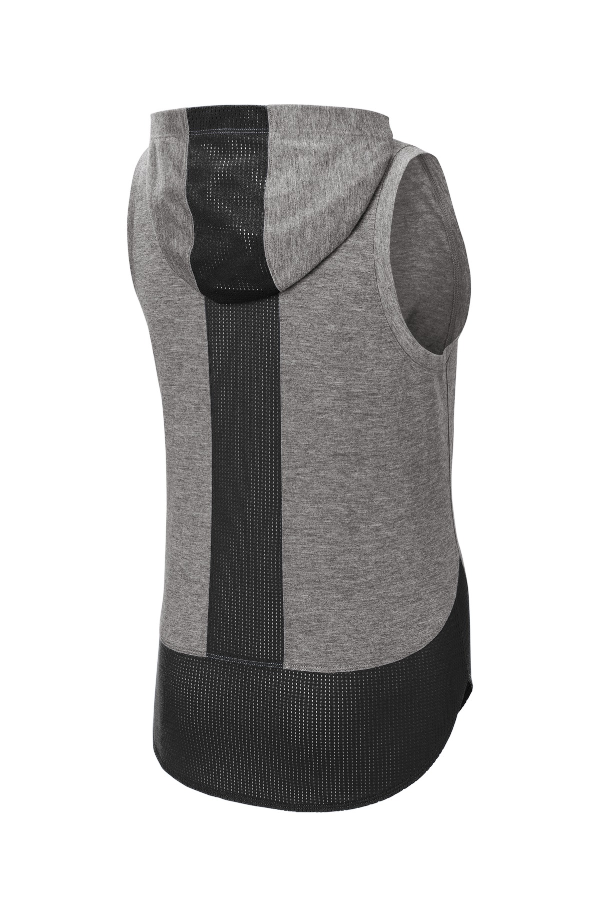 Sport-Tek Women's PosiCharge Tri-Blend Wicking Draft Hoodie Tank. LST410 11