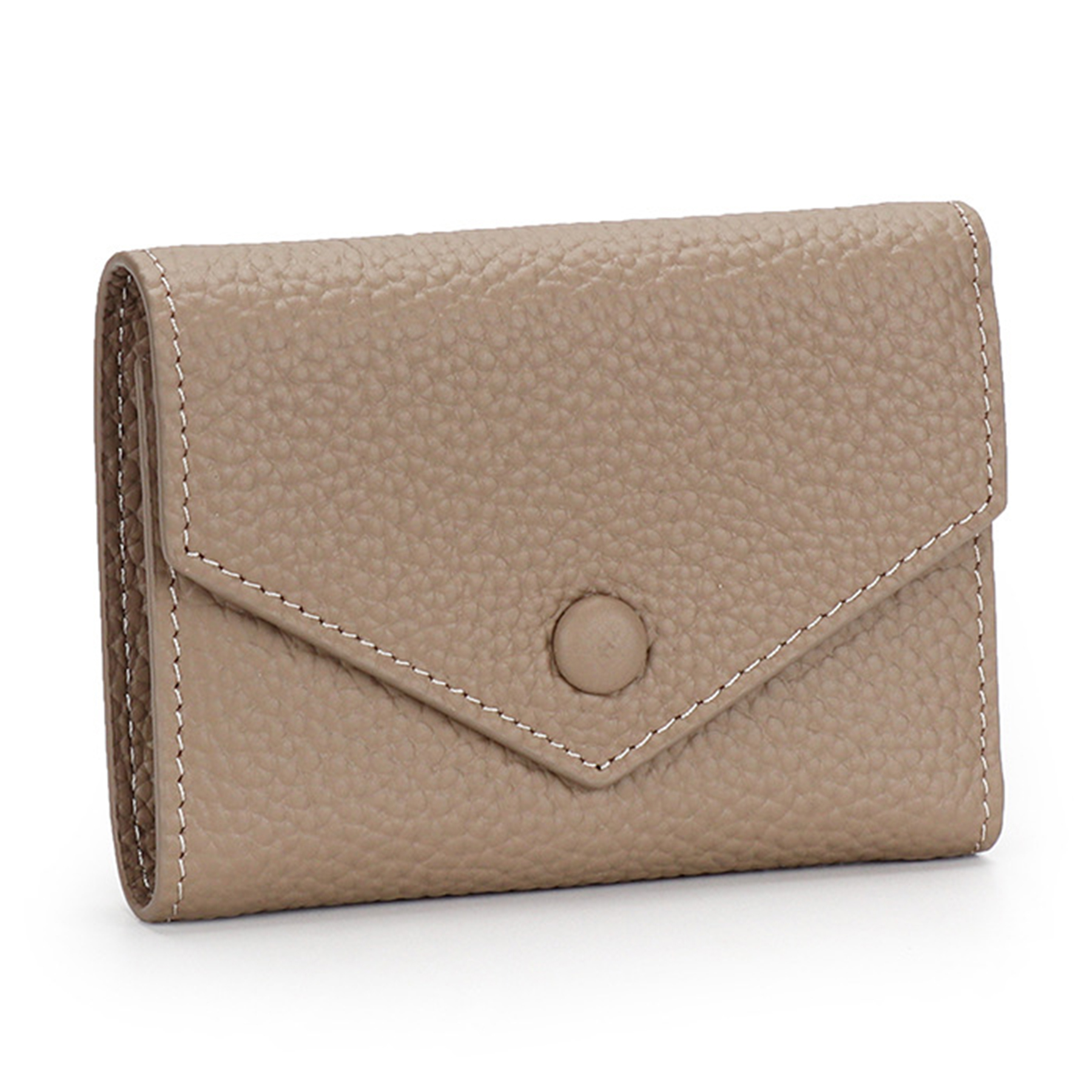 Genuine Leather Simple folding envelope coin purse 10