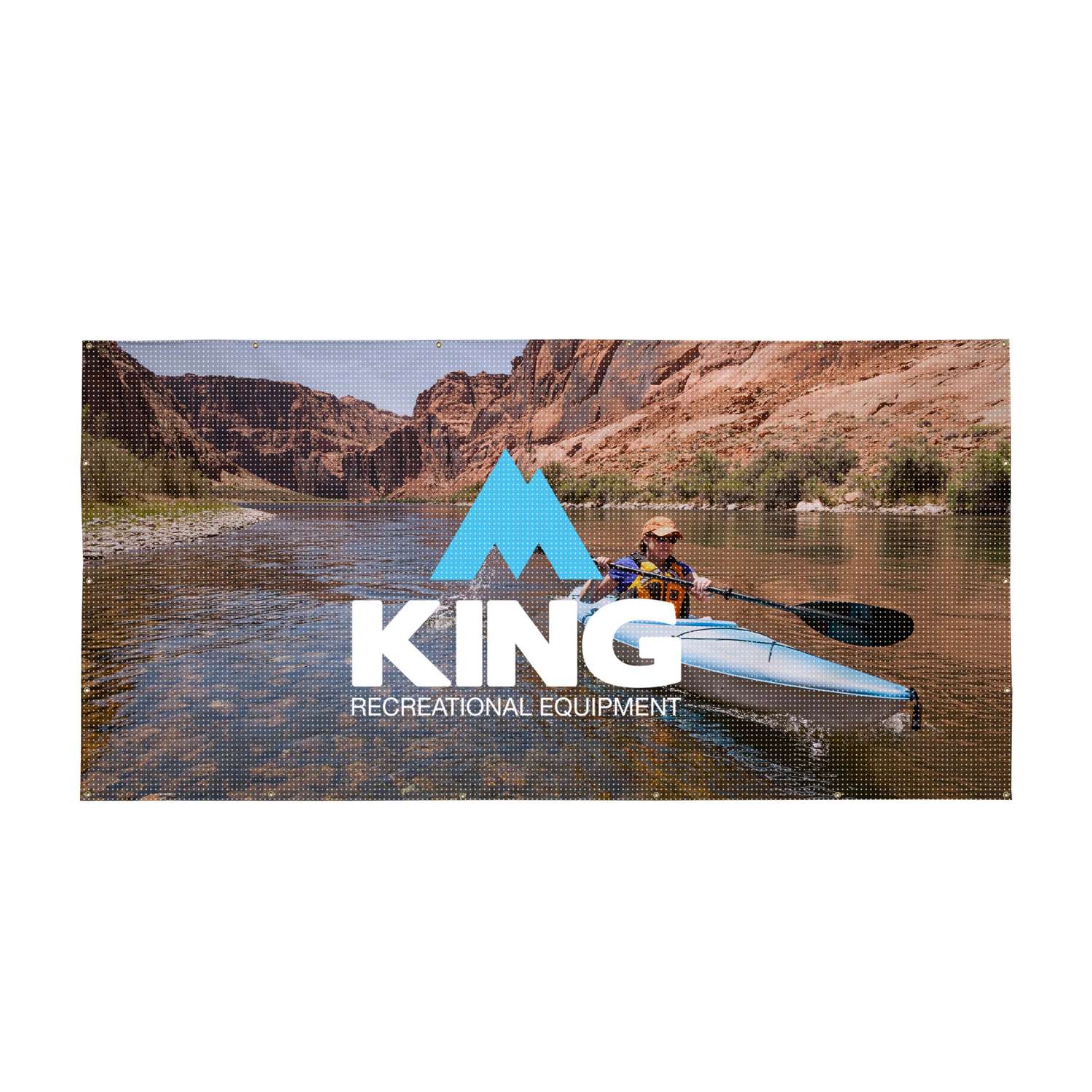 60" x 10' Fence Mesh Fabric Banner