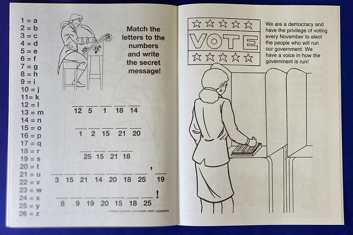 COLORING BOOK - I Love America Coloring & Activity Book 2