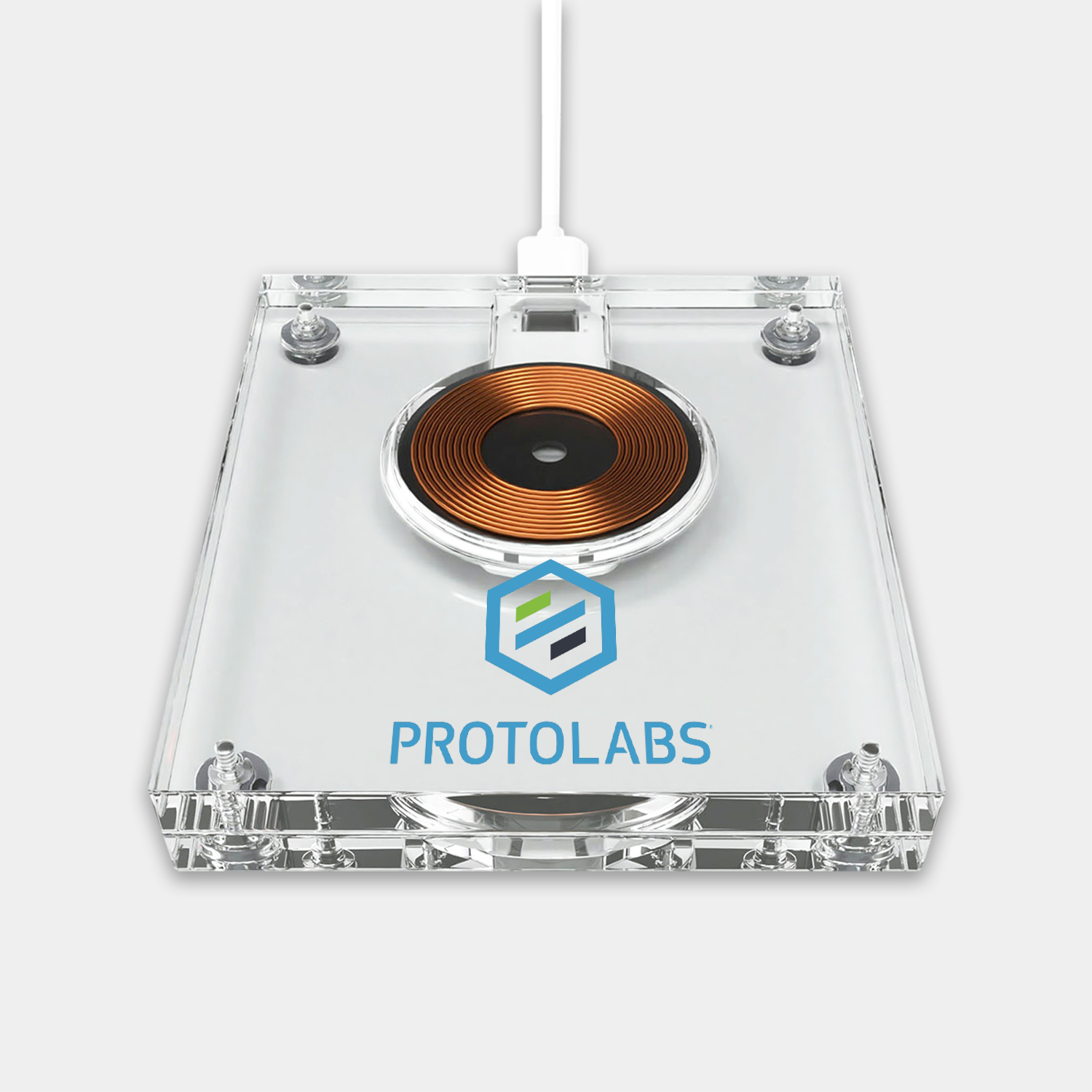 Gemini Qi 2 0 15w Acrylic Wireless Charger