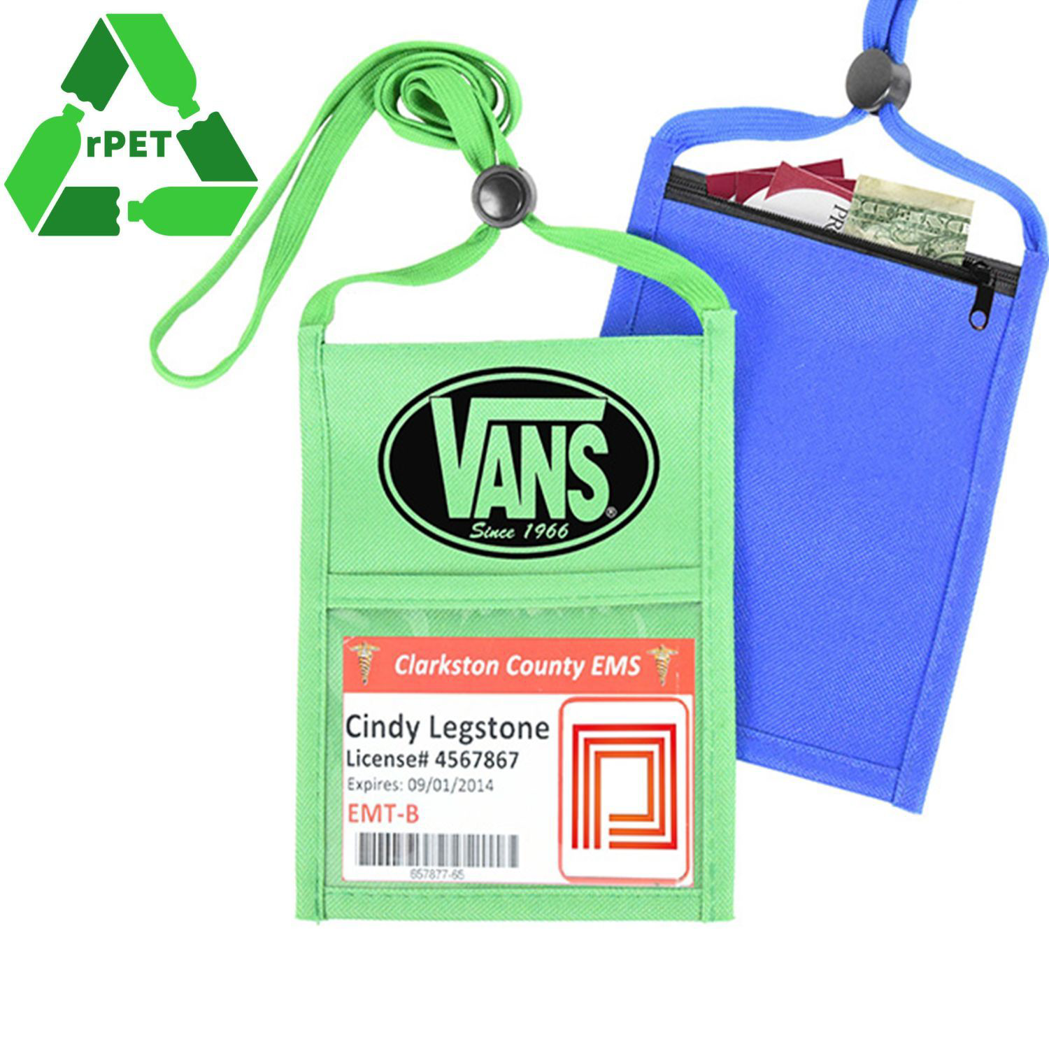 Nylon rPET Single Pocket Wallet 3