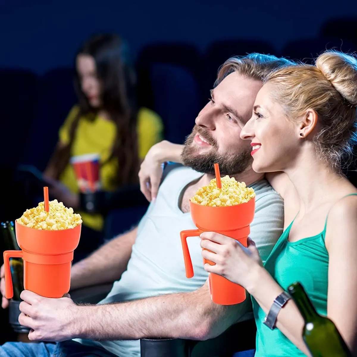 32oz Stadium Tumbler with Snack Bowl 2