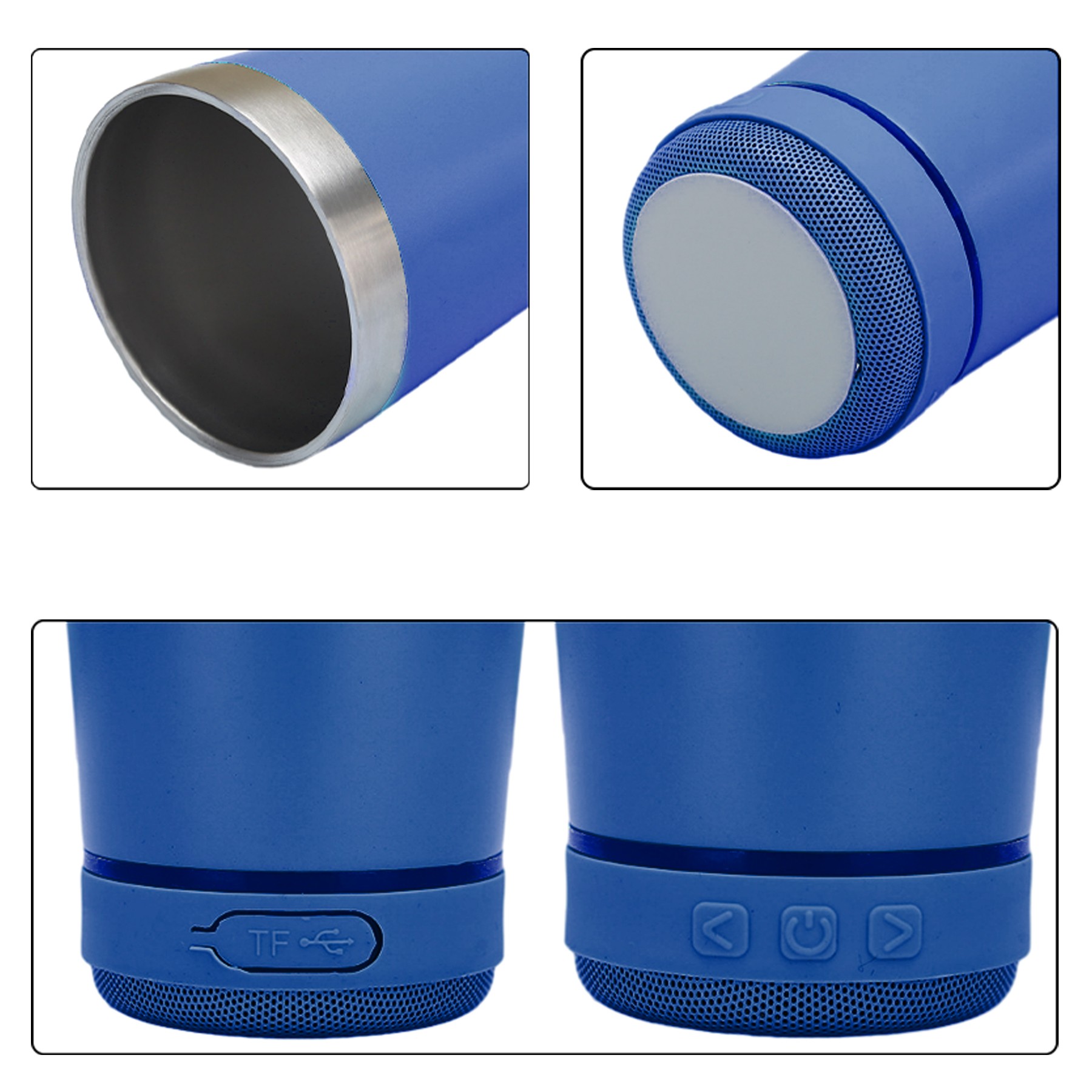 16Oz Beer Tumbler Cup W/ Smart Wireless Speaker 8