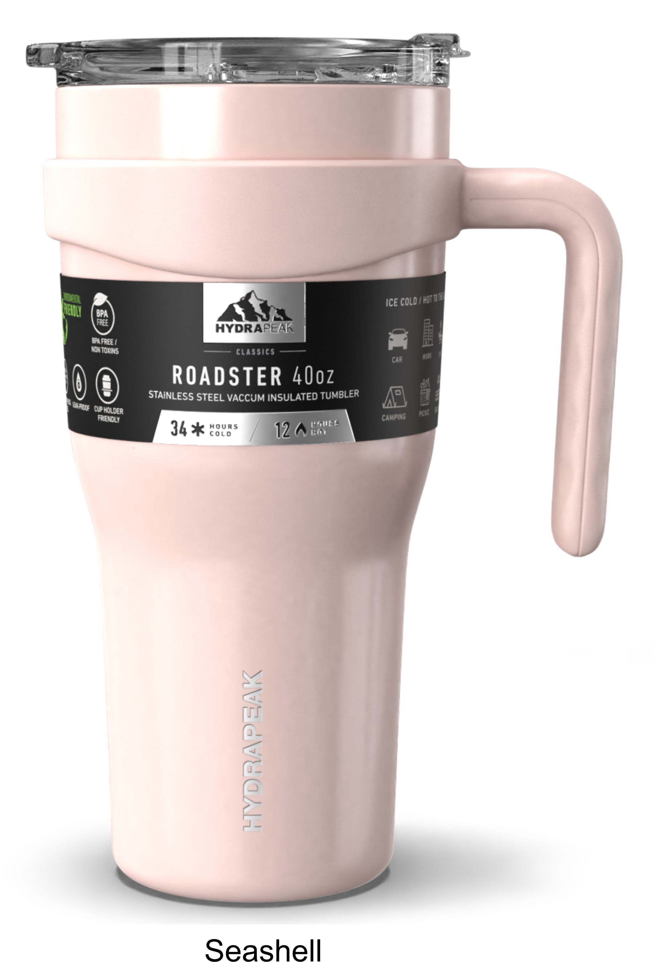 40 oz Hydrapeak Roadster Tumbler LIFETIME WARRANTY! 10