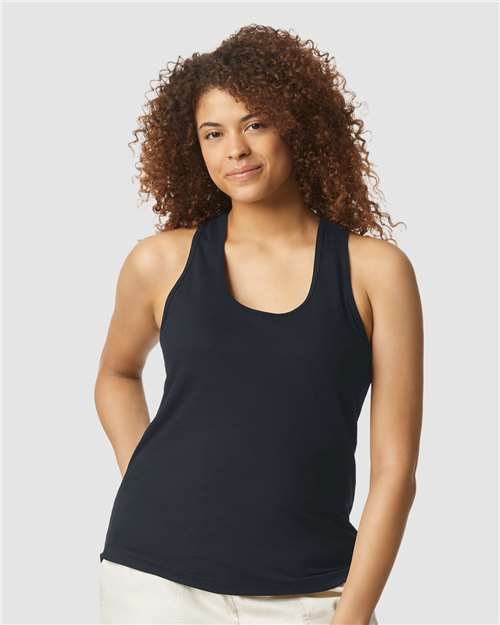 Women's Softstyle® CVC Racerback Tank Top - 64220LCVC 52