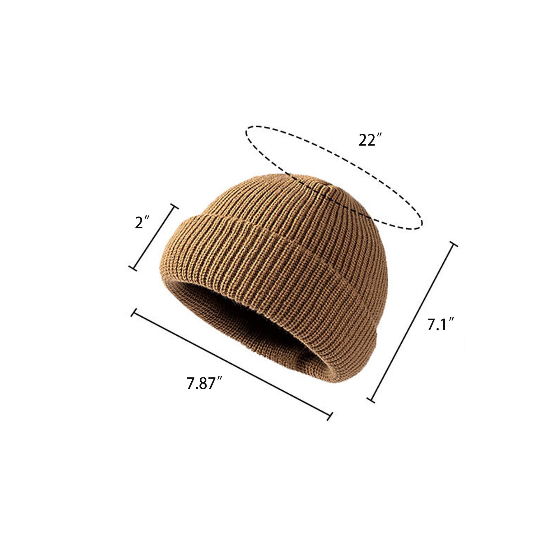 Acrylic Knit Beanie 4